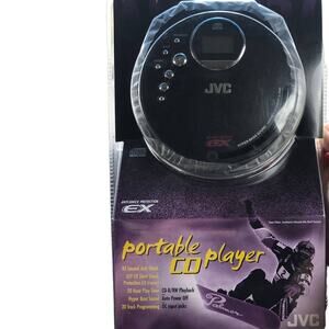 JVC Portable‎ CD Player XL-PG37RD Anti-Shock EX Protection JVC XL-PG37RD NEW NIP